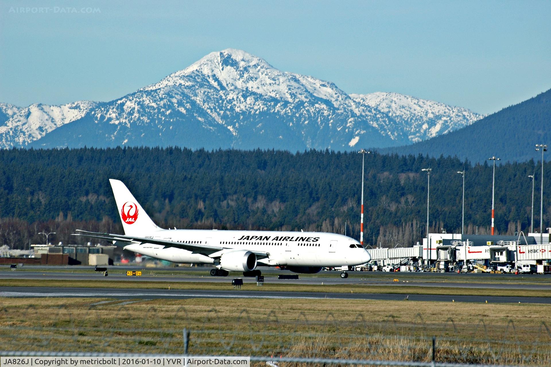 JA826J, 2012 Boeing 787-8 Dreamliner C/N 34836, JL17 to Tokyo