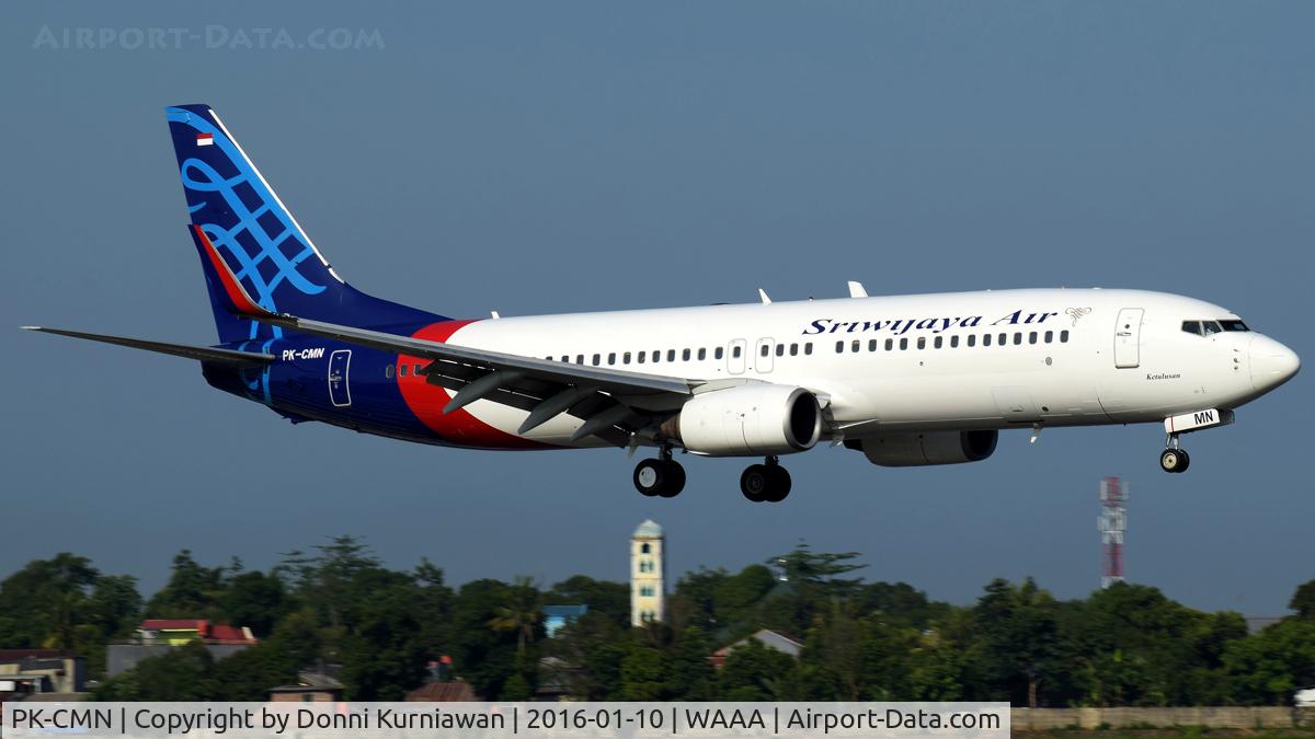 PK-CMN, 2000 Boeing 737-86J C/N 30876, Nosename 