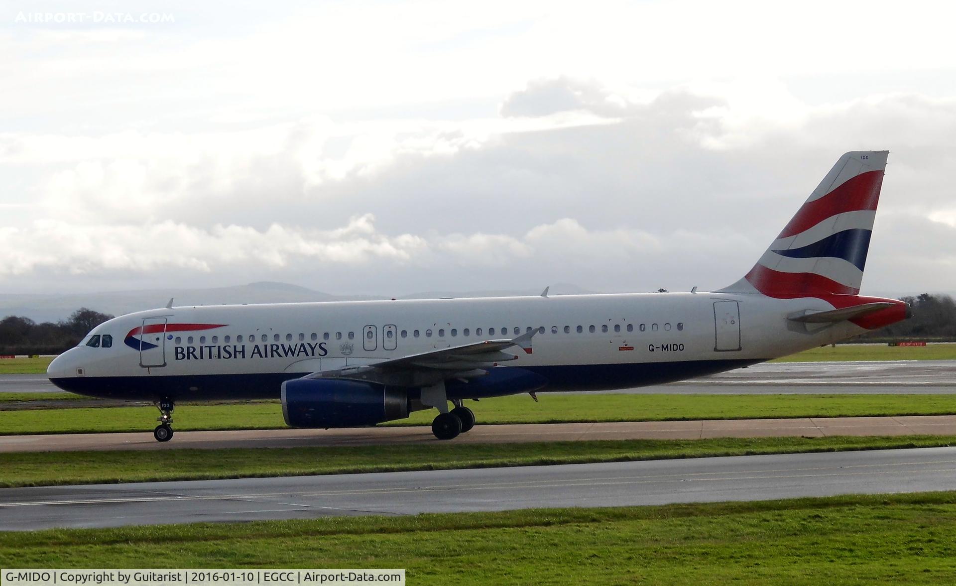 G-MIDO, 2002 Airbus A320-232 C/N 1987, At Manchester