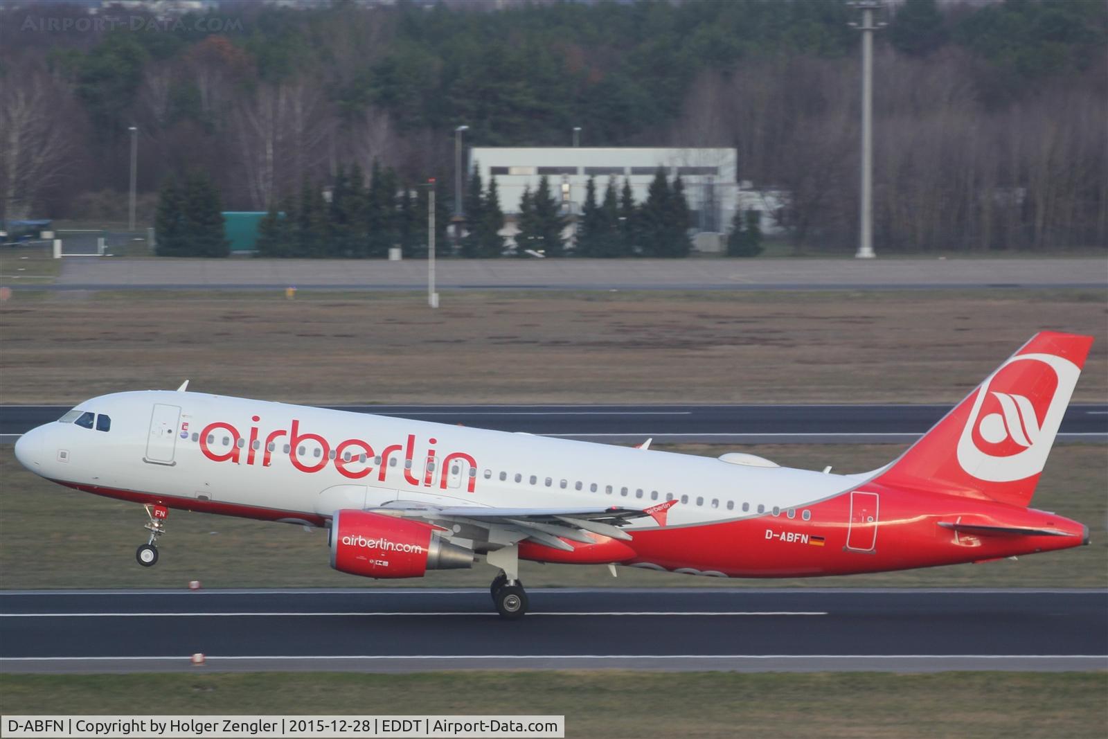 D-ABFN, 2010 Airbus A320-214 C/N 4510, Leaving TXL westbound for about 3 hours.....