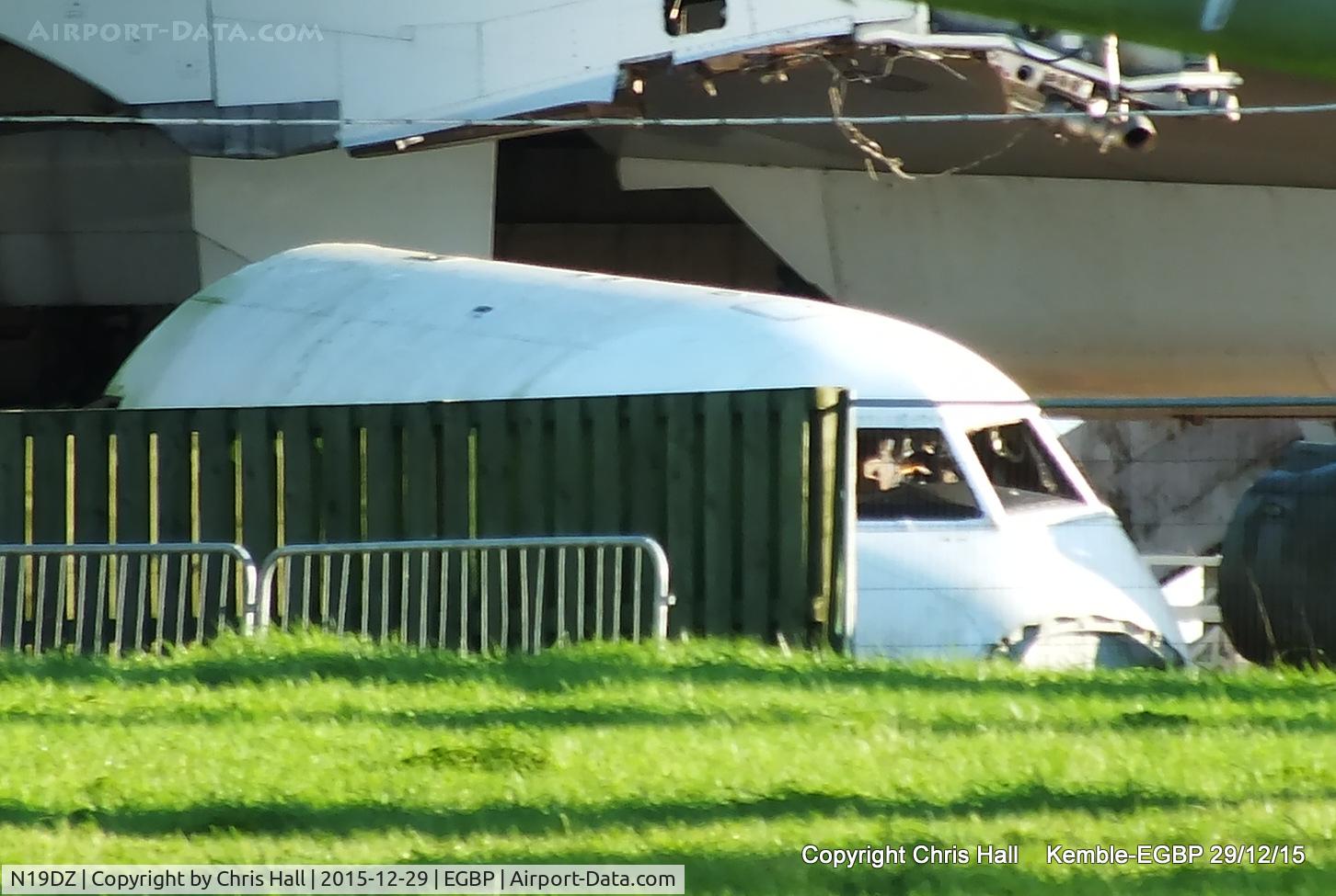 N19DZ, 1992 ATR 72-202 C/N 297, in the scrapping area at Kemble