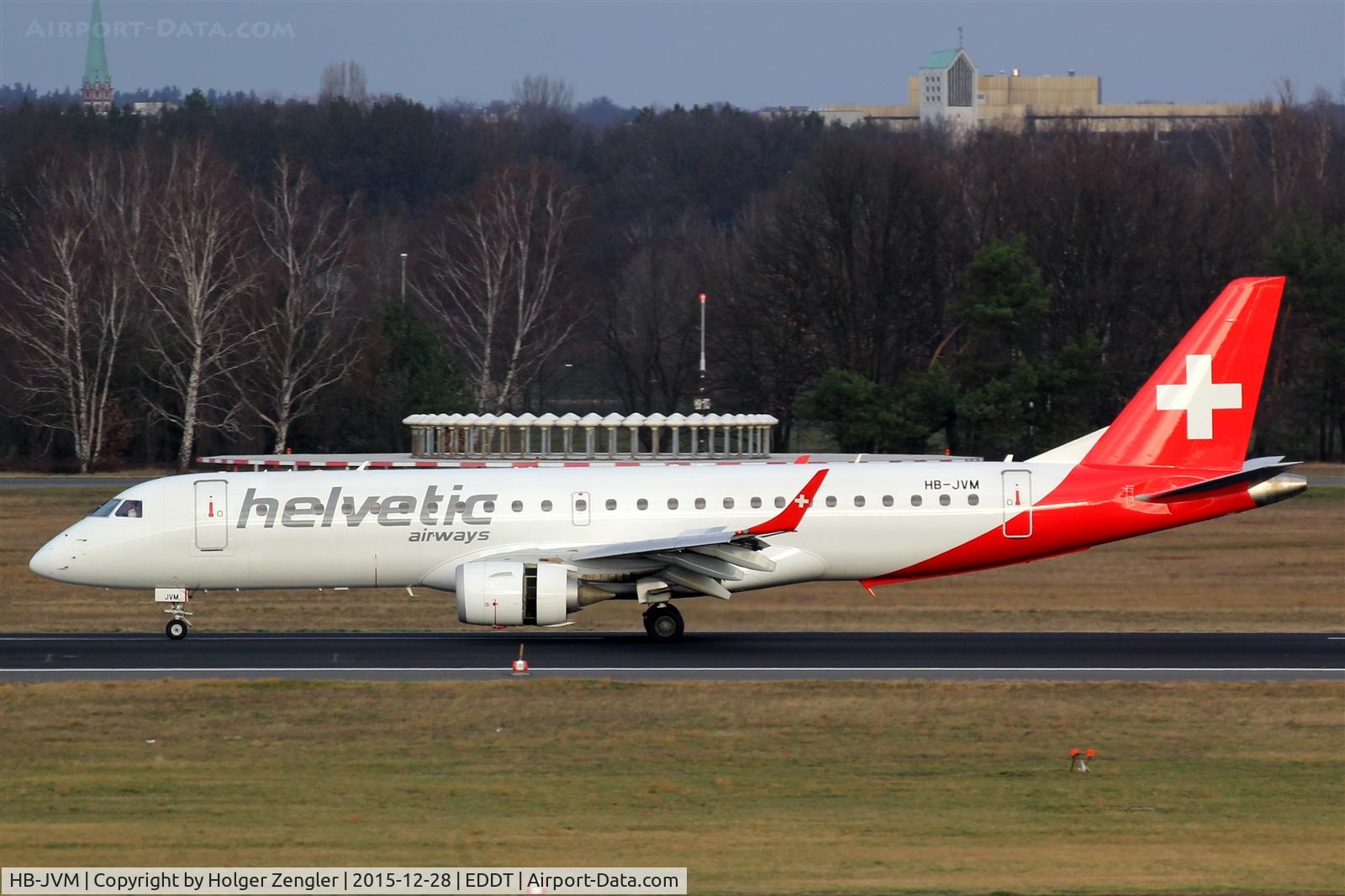 HB-JVM, 2010 Embraer 190LR (ERJ-190-100LR) C/N 19000349, Straight from Switzerland down to good old Berlin....