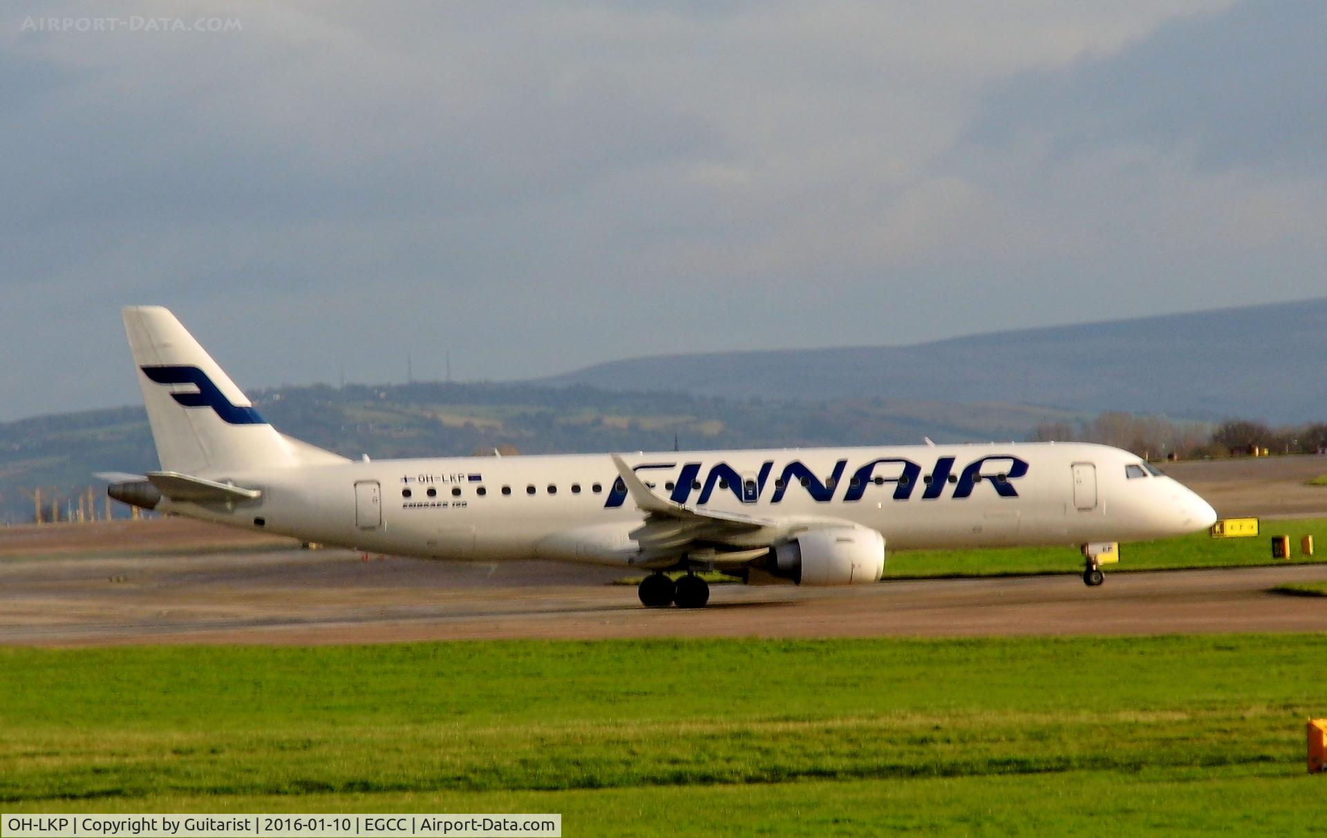 OH-LKP, 2011 Embraer 190LR (ERJ-190-100LR) C/N 19000416, At Manchester