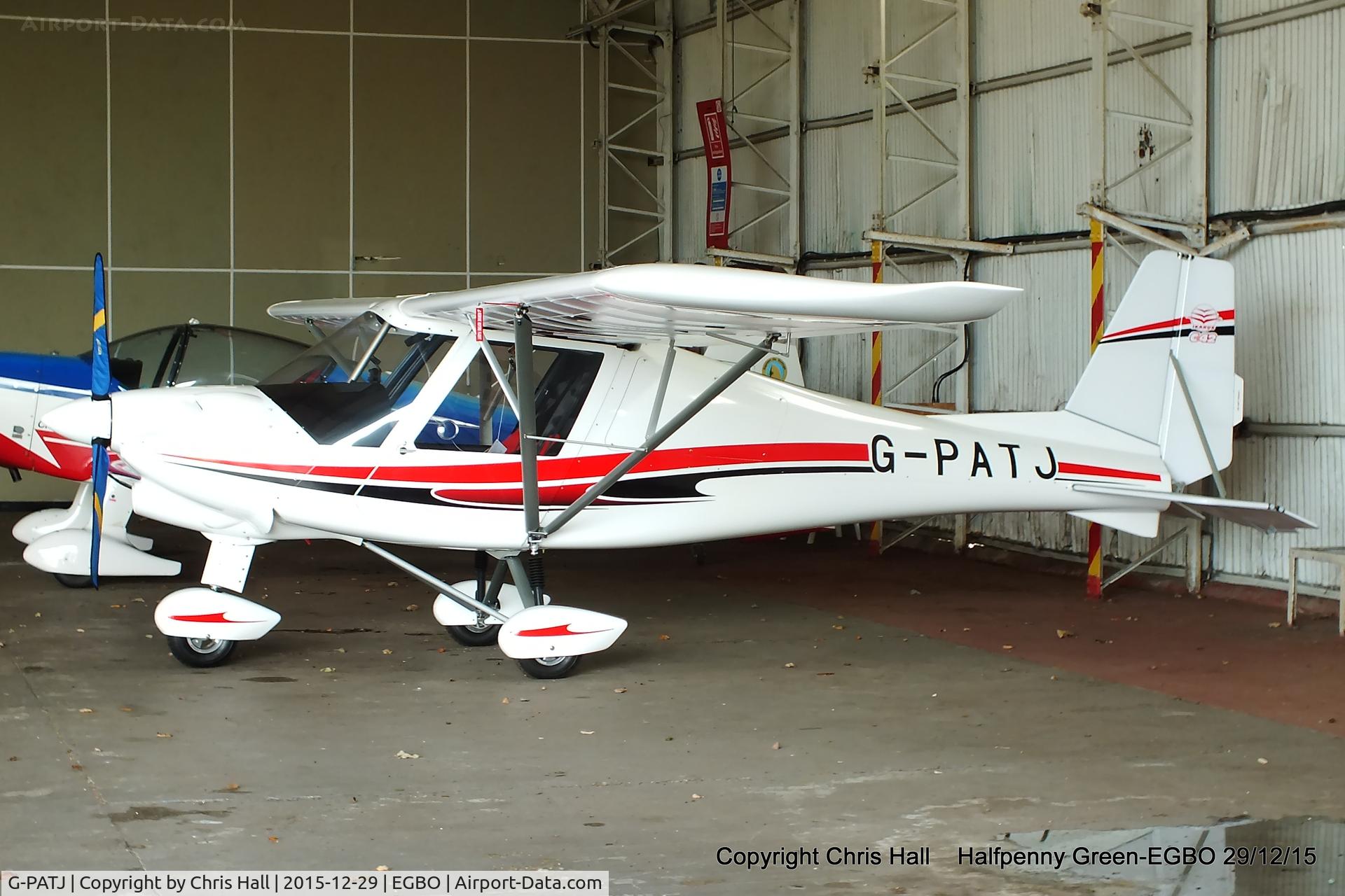 G-PATJ, 2015 Comco Ikarus C42 FB80 Bravo C/N 1509-7421, at Halfpenny Green