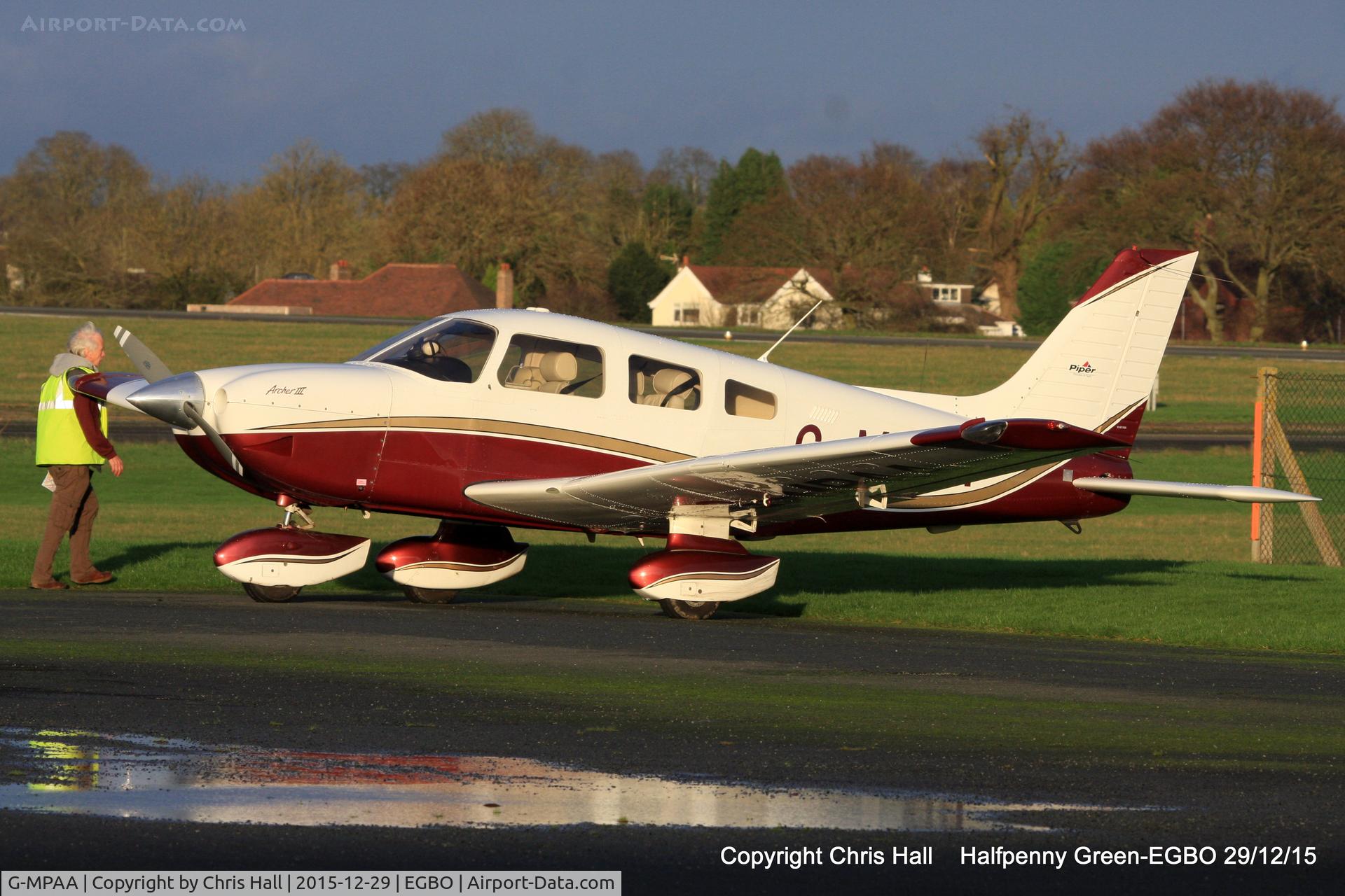 G-MPAA, 2002 Piper PA-28-181 Cherokee Archer III C/N 2843539, at Halfpenny Green