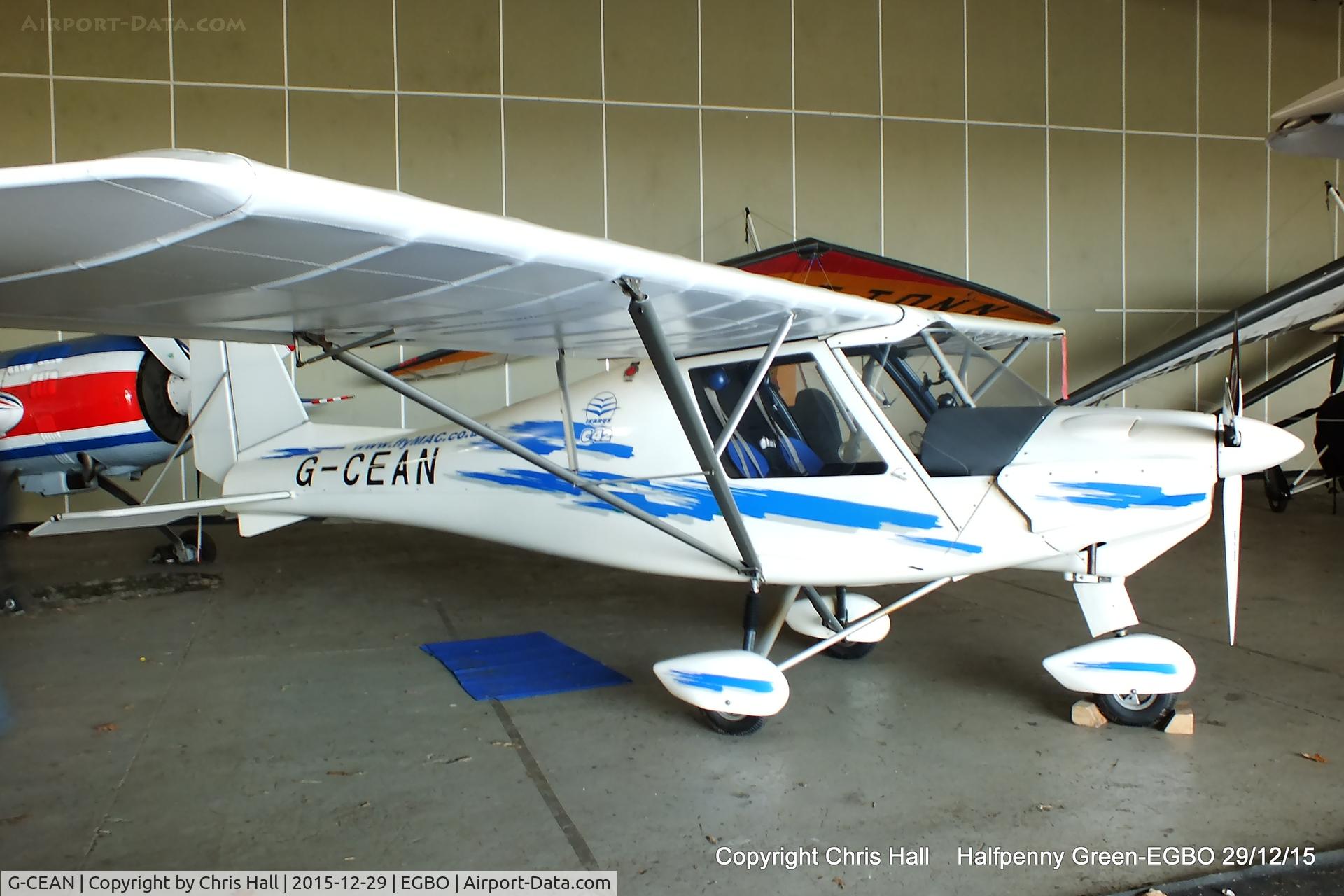 G-CEAN, 2006 Comco Ikarus C42 FB80 C/N 0606-6825, at Halfpenny Green