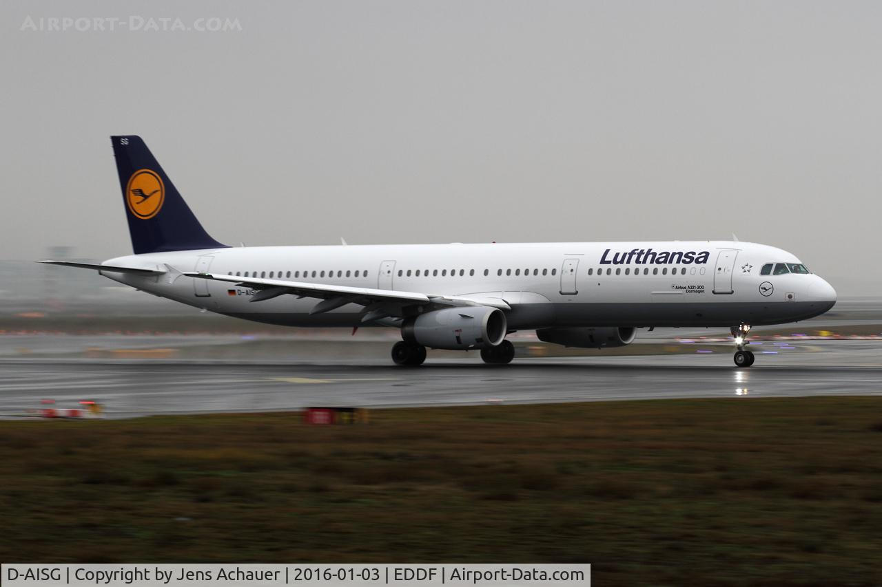 D-AISG, 2000 Airbus A321-231 C/N 1273, Take off on rwy 18