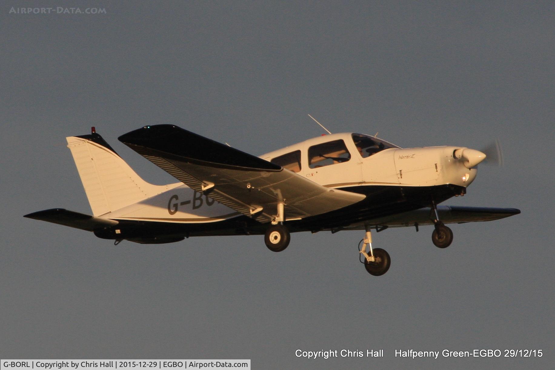 G-BORL, 1978 Piper PA-28-161 Cherokee Warrior II C/N 28-7816256, at Halfpenny Green