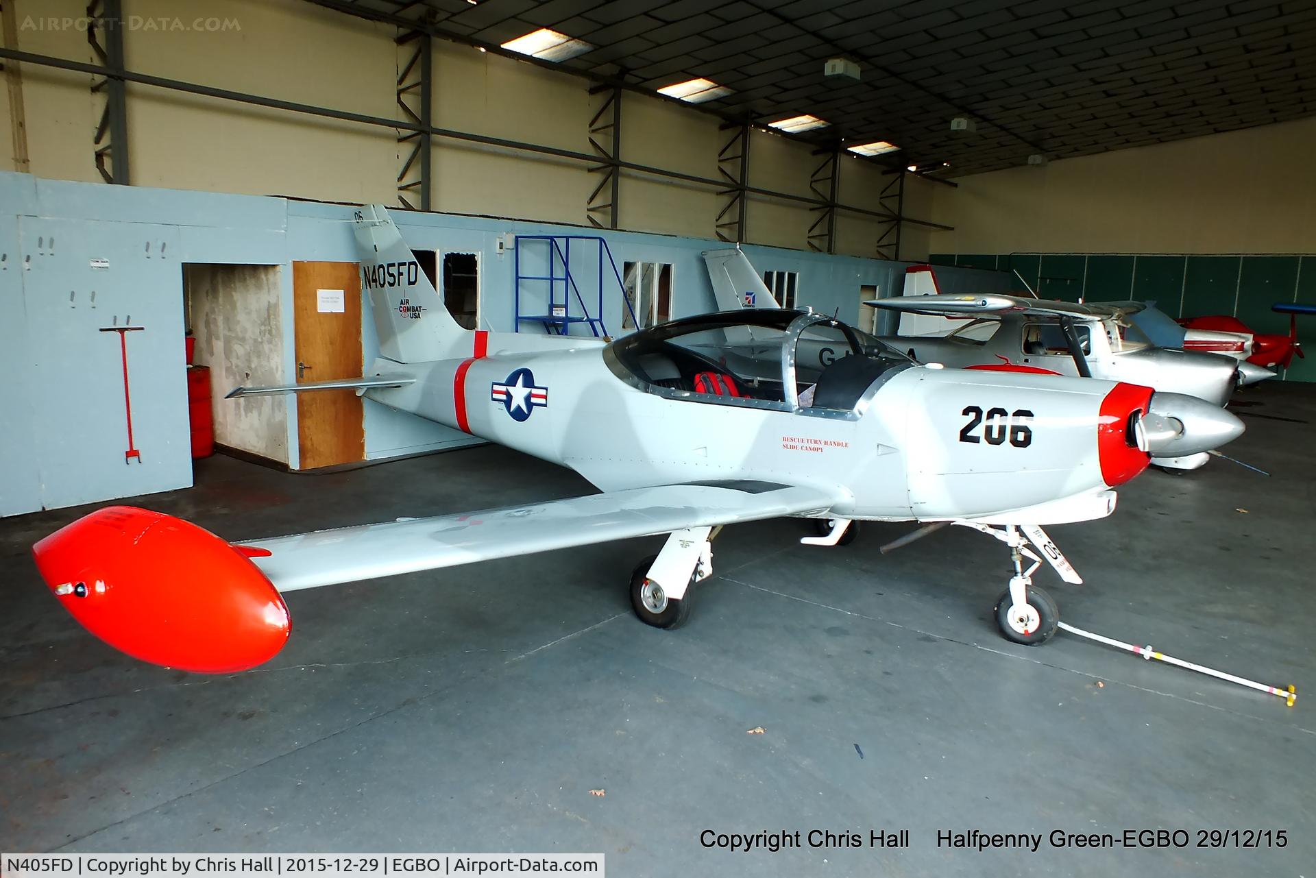 N405FD, 1990 SIAI-Marchetti SF-260D C/N 770, at Halfpenny Green