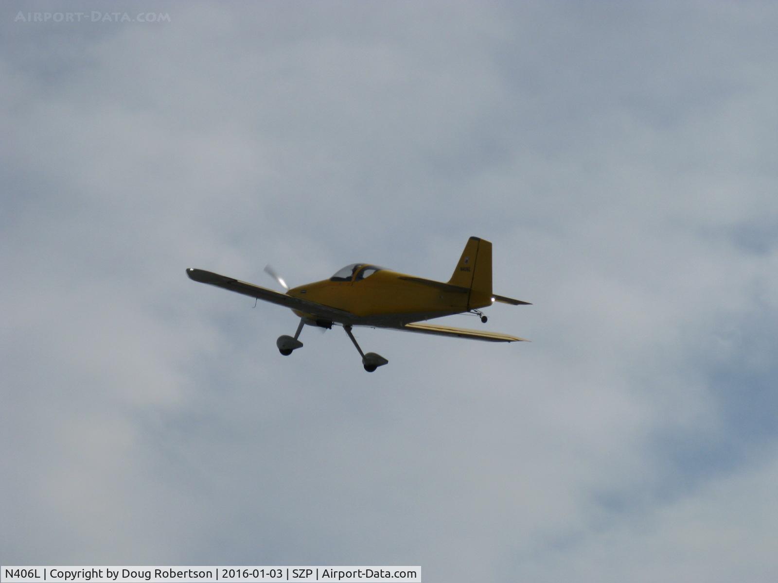 N406L, 2008 Vans RV-6 C/N 936, Provo PROVO 6, Lycoming O-320 160 Hp, takeoff climb rwy 04, Young Eagles flight