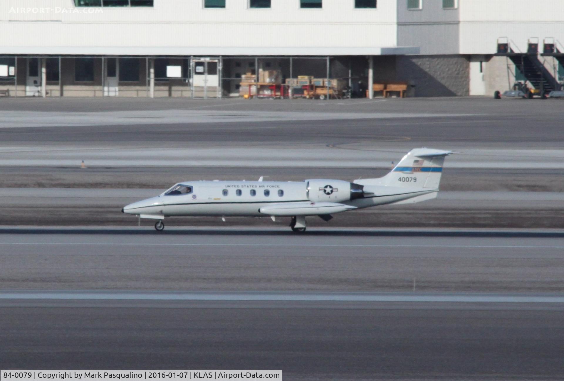 84-0079, 1984 Gates Learjet C-21A C/N 35A-525, Learjet C-21A