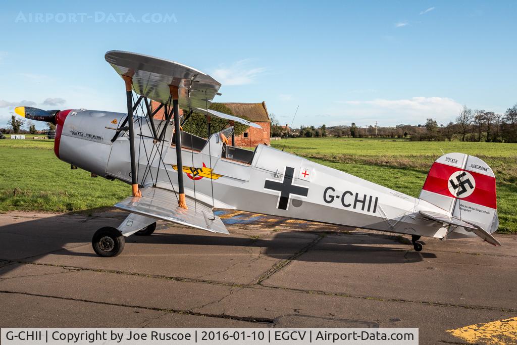 G-CHII, 1957 CASA 1-131E Jungmann C/N 1108, G-CHII at Sleap Airfield.