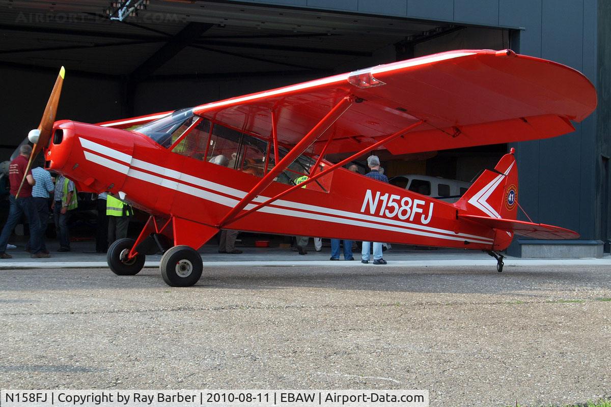 N158FJ, 1965 Piper PA-18-150 Super Cub C/N 18-8312, Piper PA-18-180 Super Cub [18-8312] Antwerp-Deurne~OO 11/08/2010