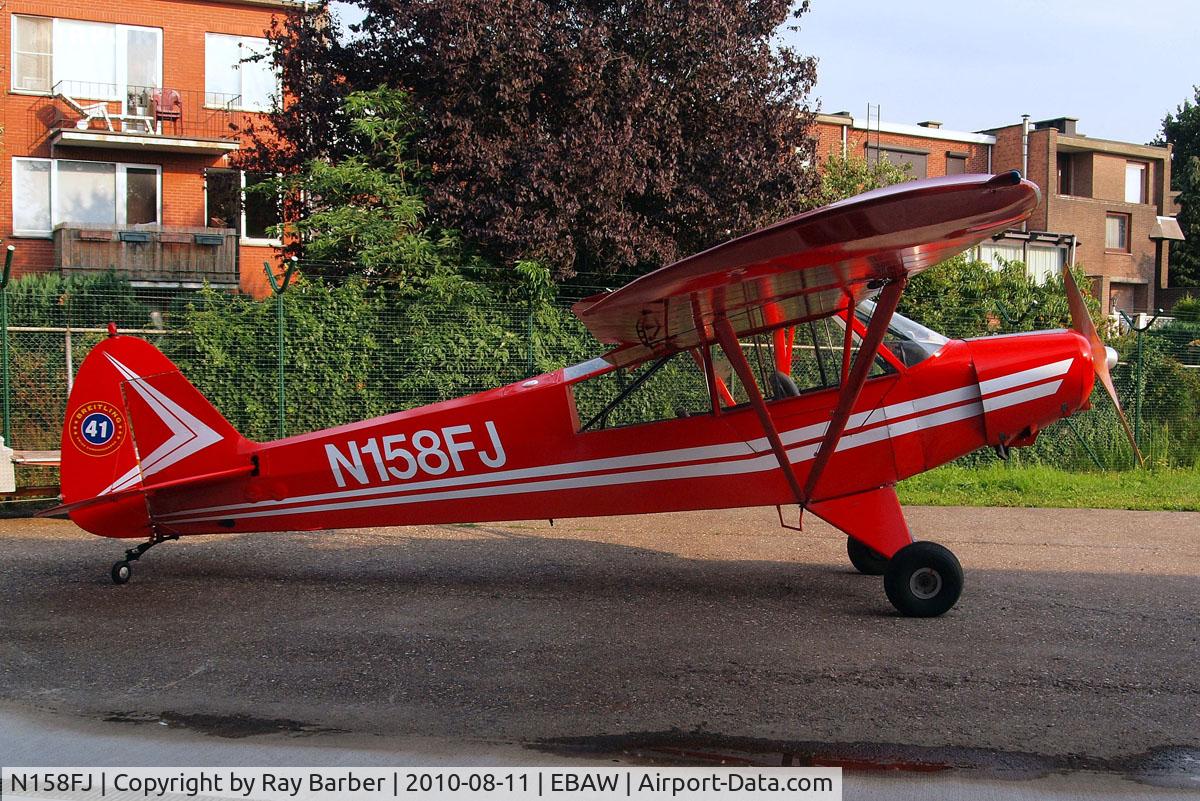 N158FJ, 1965 Piper PA-18-150 Super Cub C/N 18-8312, Piper PA-18-180 Super Cub [18-8312] Antwerp-Deurne~OO 11/08/2010