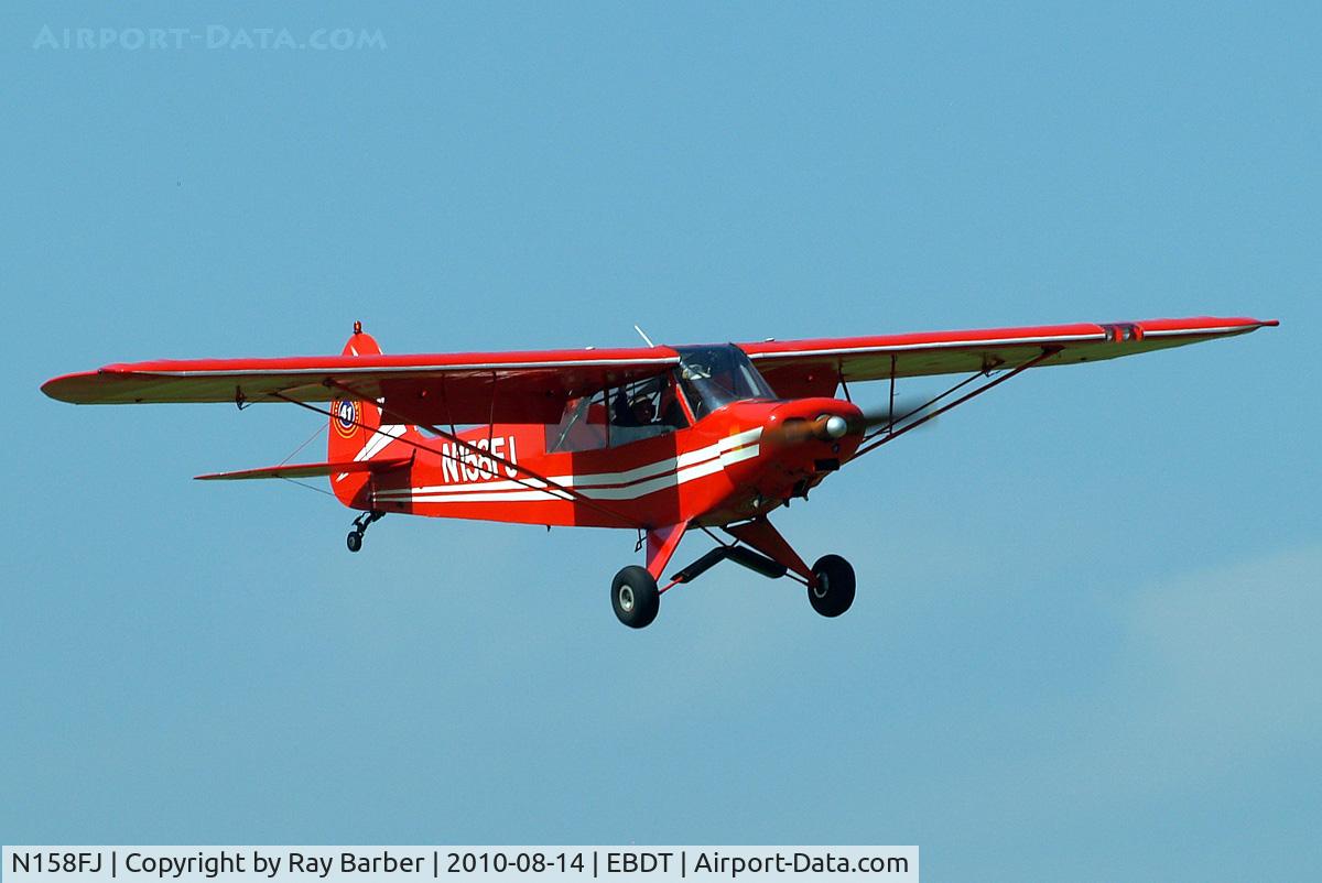 N158FJ, 1965 Piper PA-18-150 Super Cub C/N 18-8312, Piper PA-18-180 Super Cub [18-8312] Schaffen-Diest~OO 14/08/2010