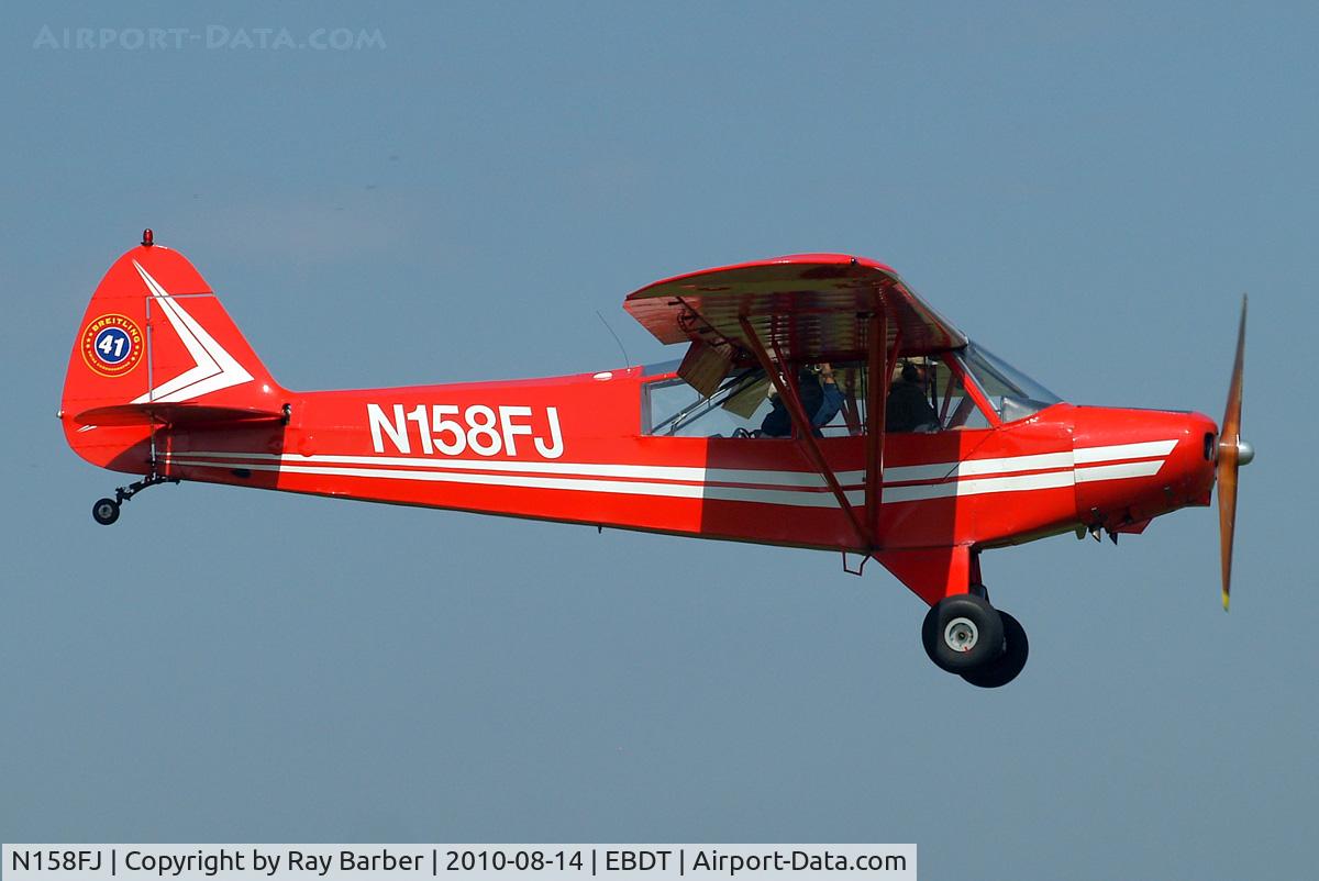 N158FJ, 1965 Piper PA-18-150 Super Cub C/N 18-8312, Piper PA-18-180 Super Cub [18-8312] Schaffen-Diest~OO 14/08/2010