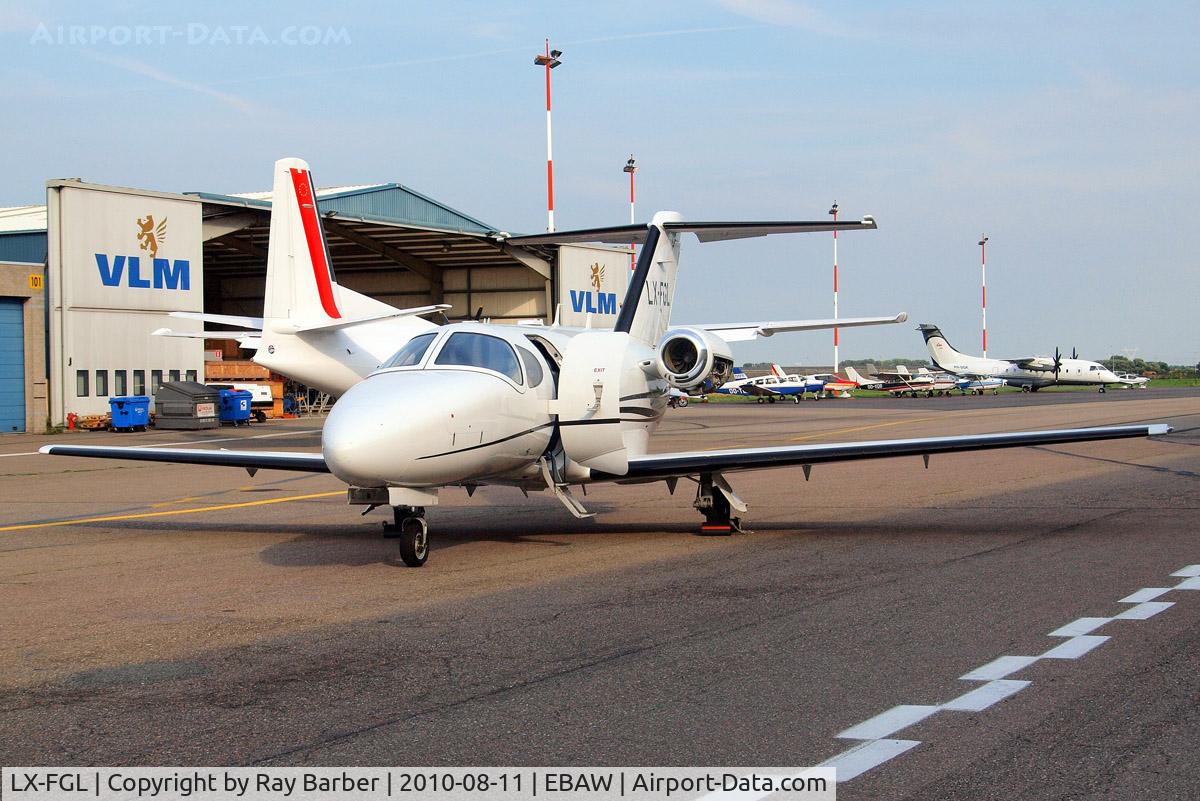 LX-FGL, 2008 Cessna 510 Citation Mustang Citation Mustang C/N 510-0132, Cessna Citation Mustang [510-0132] (Flying Group) Antwerp-Deurne~OO 11/08/2010
