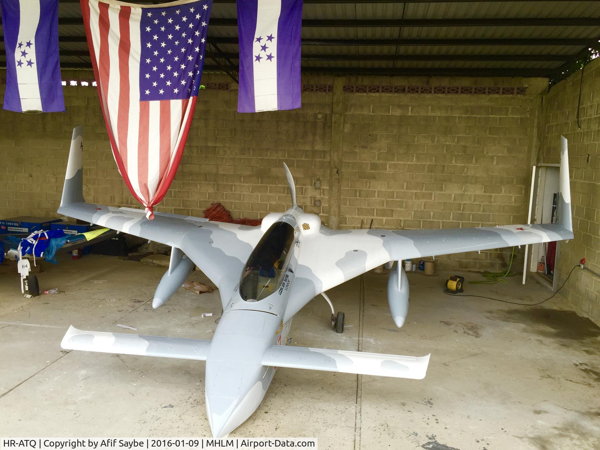 HR-ATQ, Rutan Long-EZ C/N 2137, Long EZ Serial #2137 HR-ATQ NEW PAINT JOB