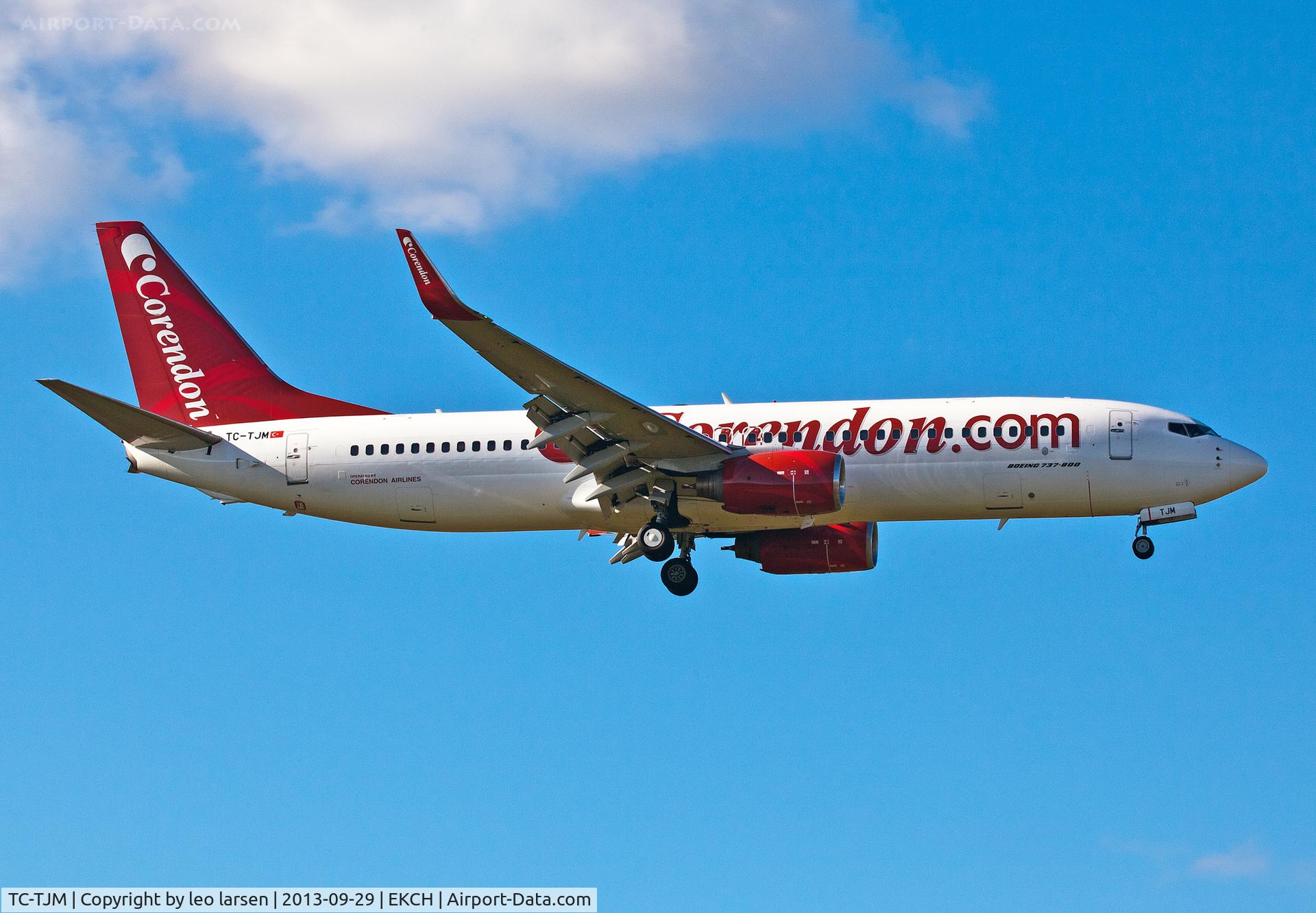 TC-TJM, 1998 Boeing 737-8Q8 C/N 28218, Copenhagen 29.9.13