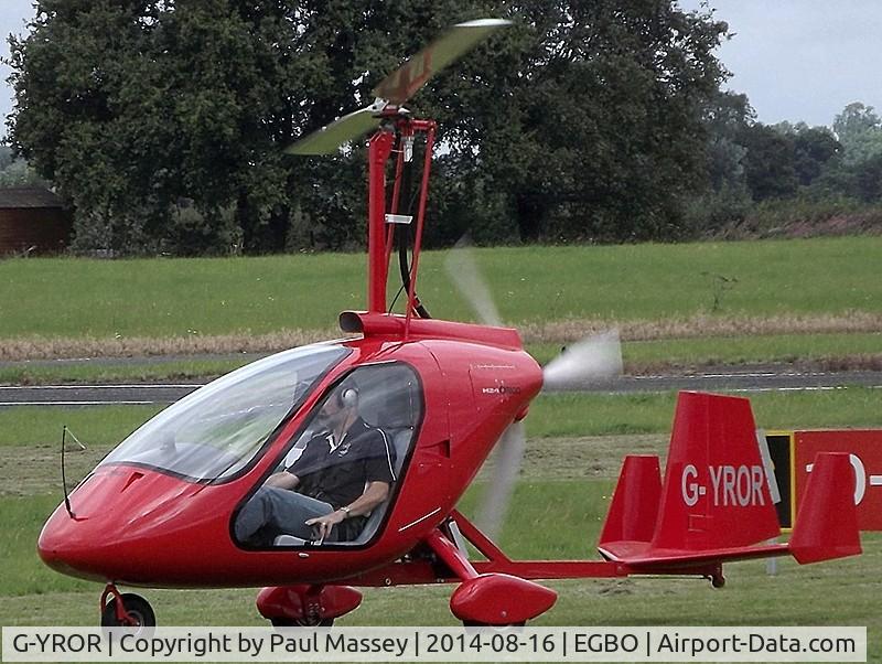 G-YROR, 2010 Magni Gyro M-24C Orion C/N 24-10-6034, @ the 2014 British Gyro Championships @ Wolverhampton(Halfpenny Green).