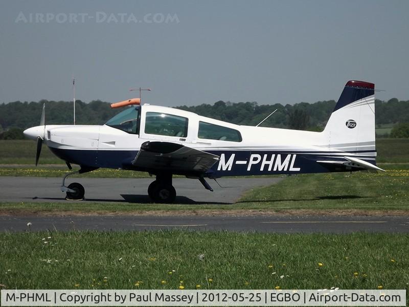 M-PHML, 1992 American General AG-5B Tiger C/N 10141, @ Wolverhampton(Halfpenny Green). ex:-G-PHML,PH-MLB.