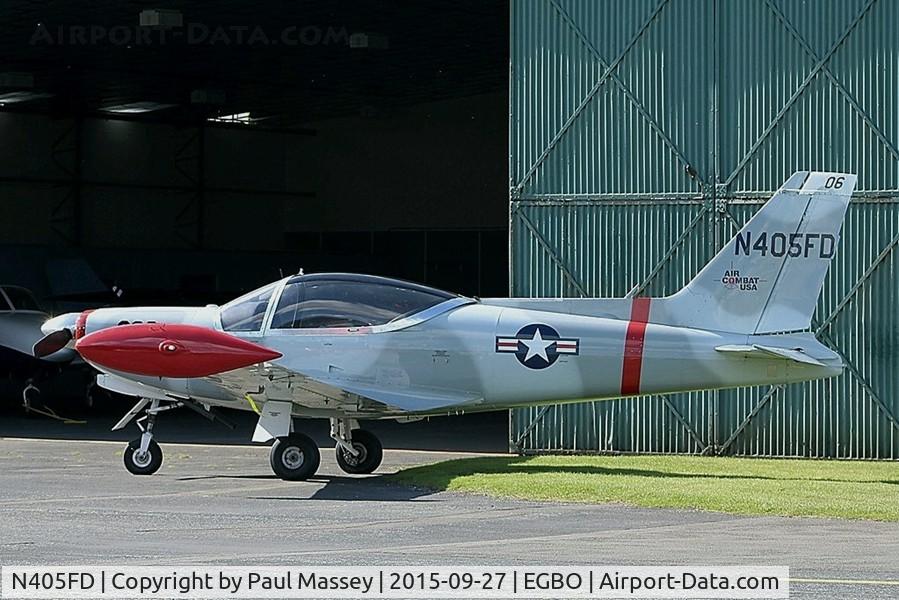N405FD, 1990 SIAI-Marchetti SF-260D C/N 770, Now resident @ Wolverhampton(Halfpenny Green).