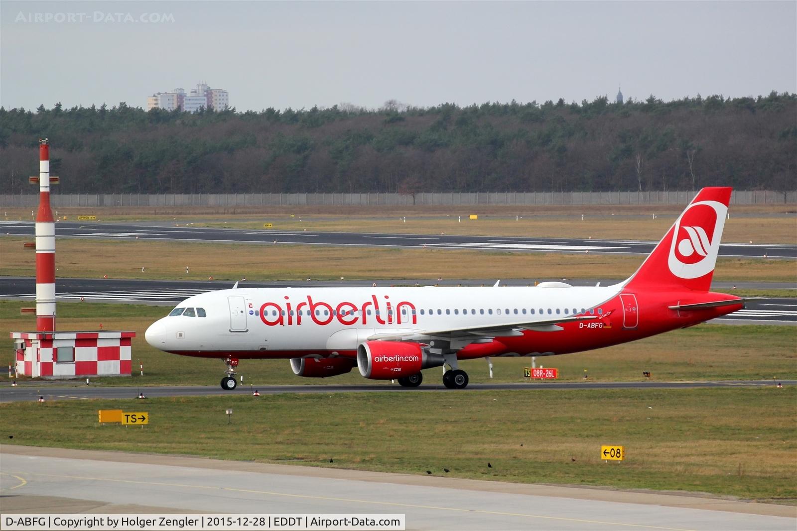 D-ABFG, 2010 Airbus A320-214 C/N 4291, On taxi to parking position...