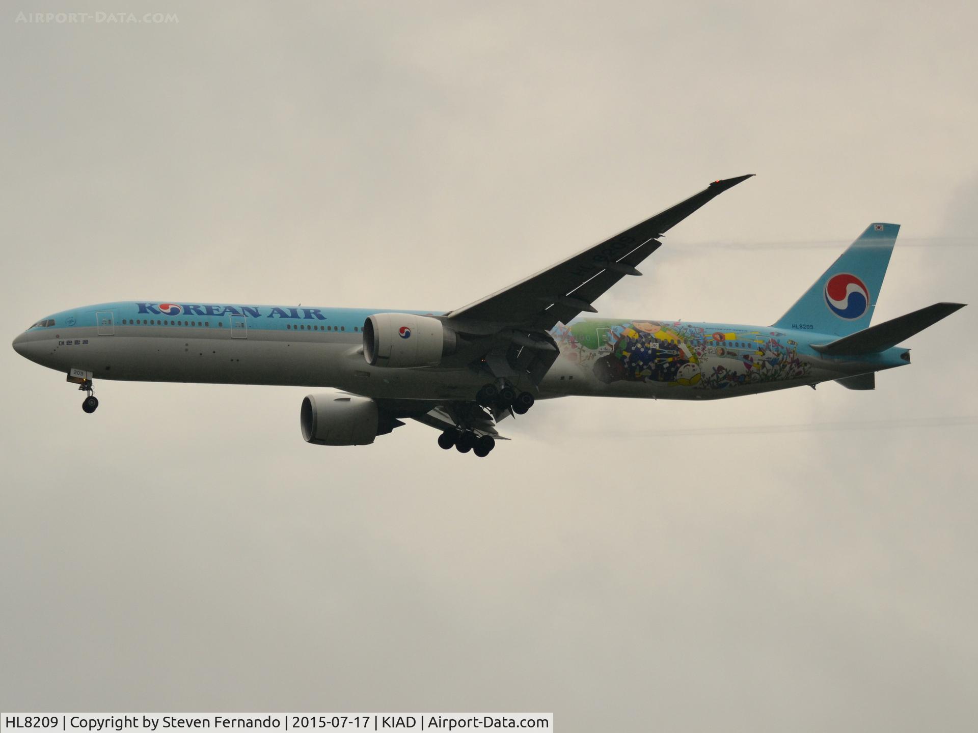HL8209, 2010 Boeing 777-3B5/ER C/N 37646, Children's Special Livery