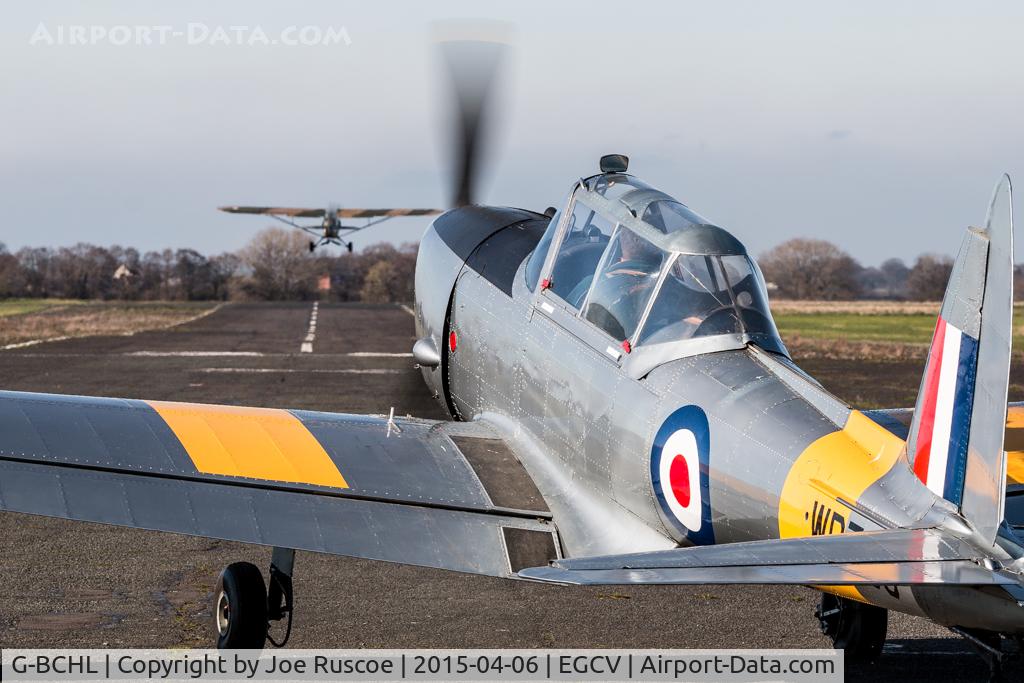 G-BCHL, 1952 De Havilland DHC-1 Chipmunk T.10 C/N C1/0680, G-BCHL at Sleap Airfield.