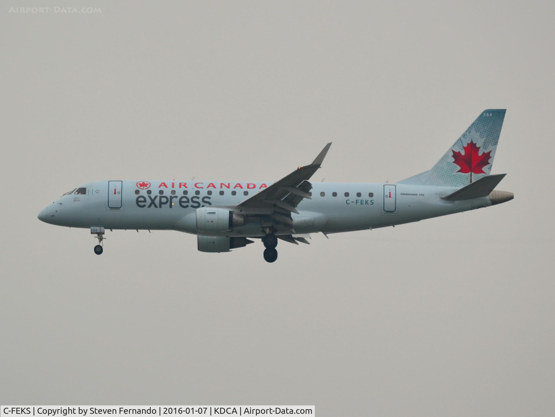 C-FEKS, 2005 Embraer 175SU (ERJ-170-200SU) C/N 17000110, Inbound from YYZ
