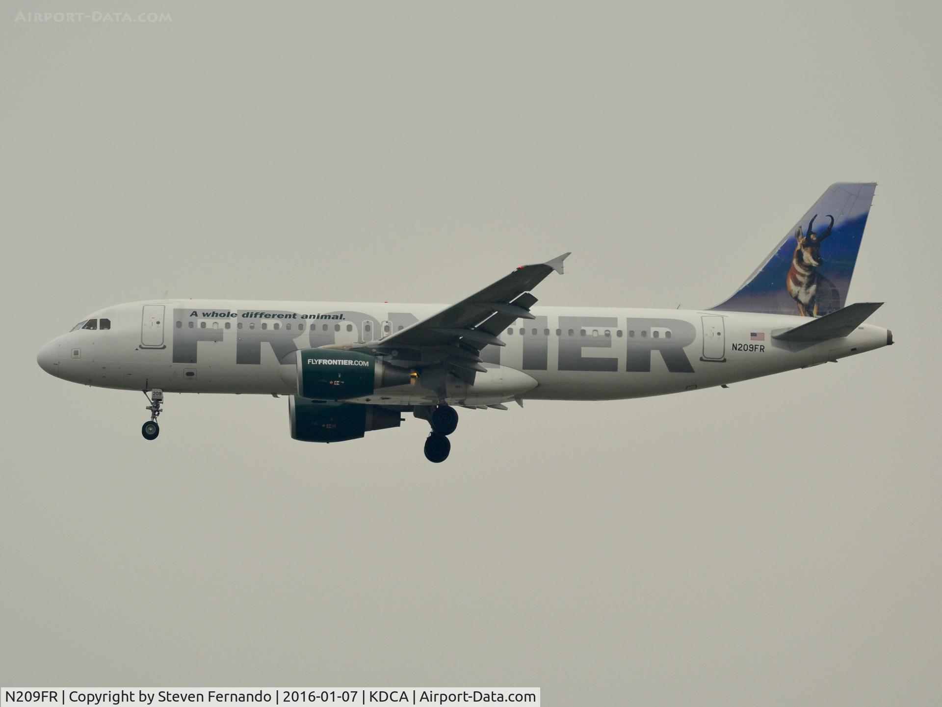 N209FR, Airbus A320-214 C/N 4641, 