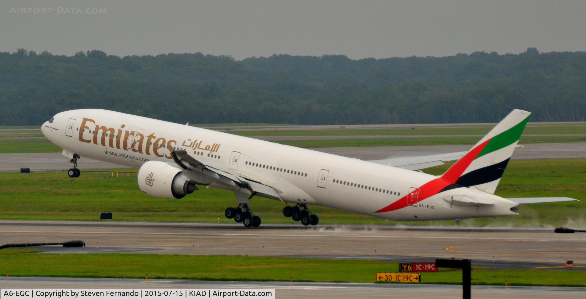A6-EGC, 2011 Boeing 777-31H/ER C/N 35596, EK232 to Dubai