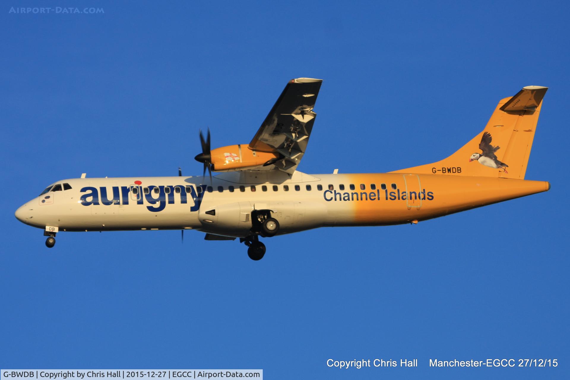 G-BWDB, 1995 ATR 72-202 C/N 449, Aurigny Air Services
