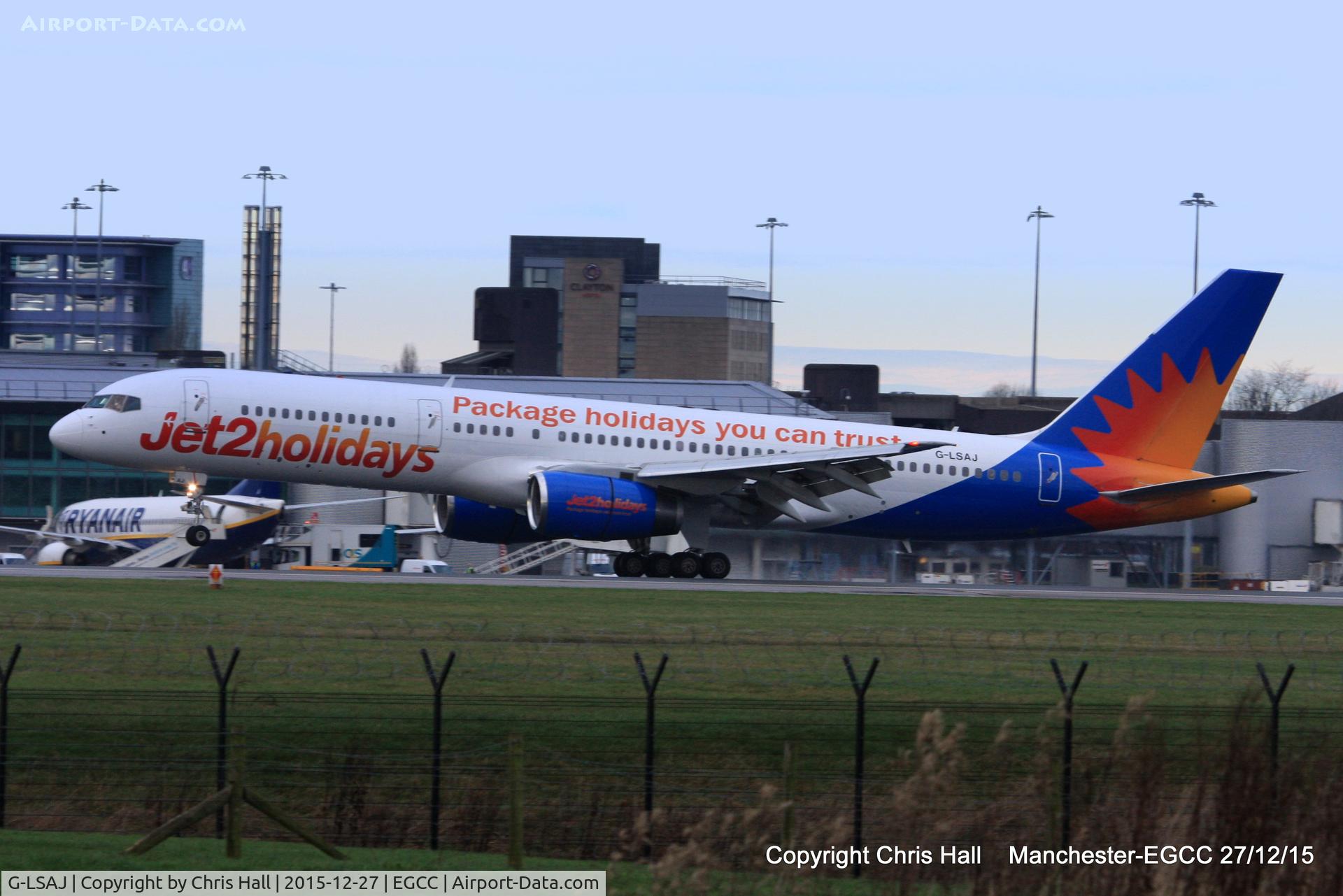G-LSAJ, 1990 Boeing 757-236 C/N 24793, Jet2