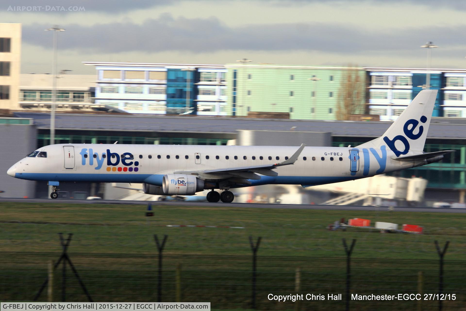 G-FBEJ, 2007 Embraer 195LR (ERJ-190-200LR) C/N 19000155, flybe