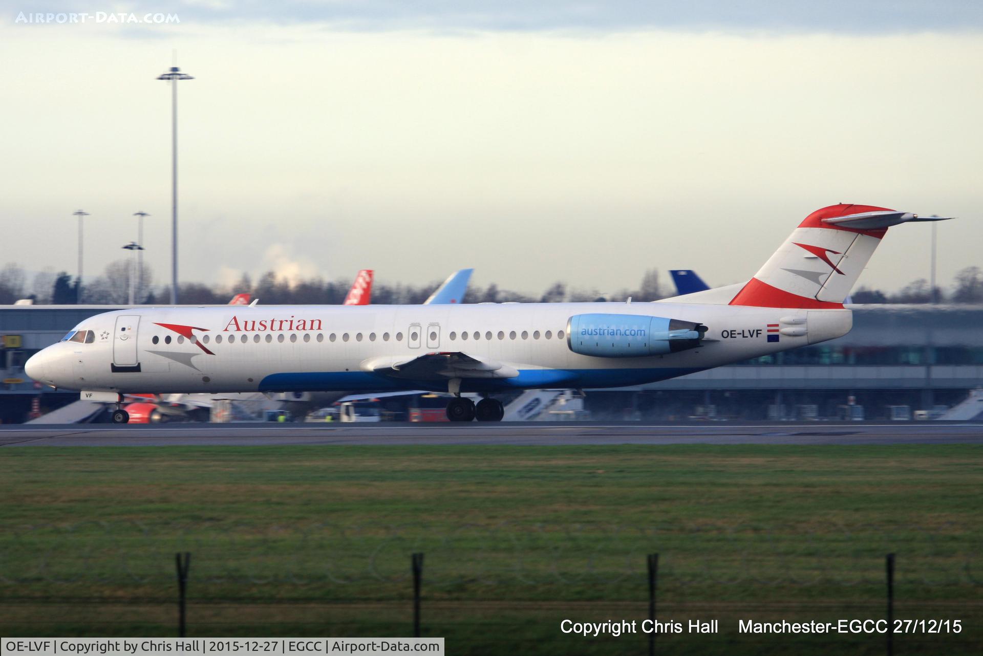 OE-LVF, 1993 Fokker 100 (F-28-0100) C/N 11483, Austrian Arrows