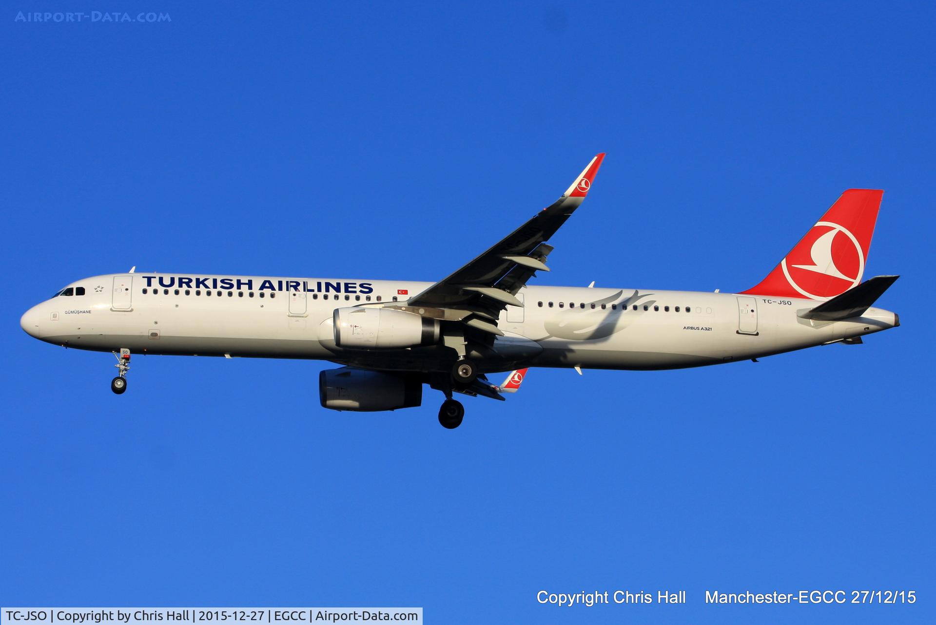 TC-JSO, 2015 Airbus A321-231 C/N 6563, Turkish Airlines