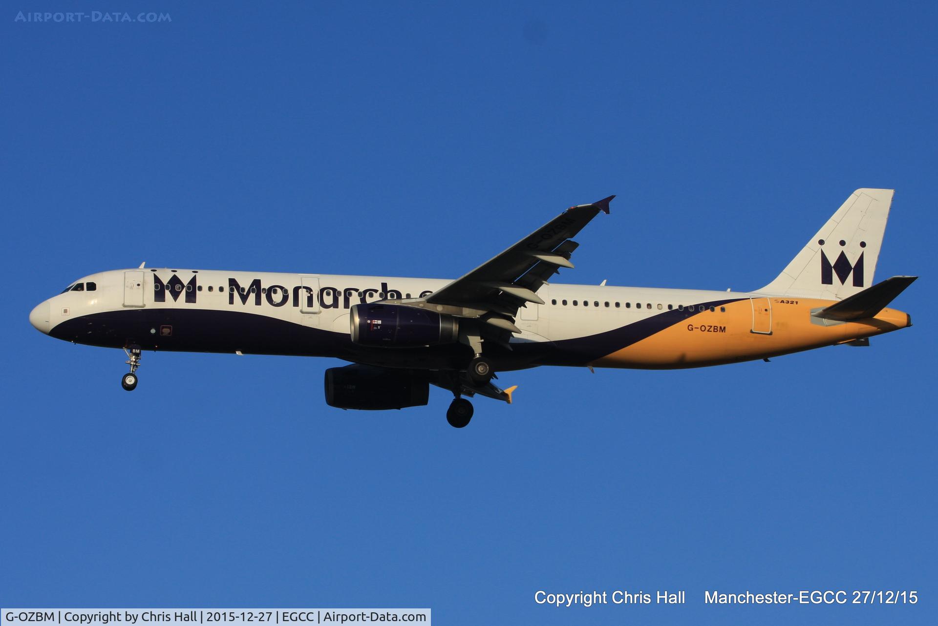 G-OZBM, 1999 Airbus A321-231 C/N 1045, Monarch