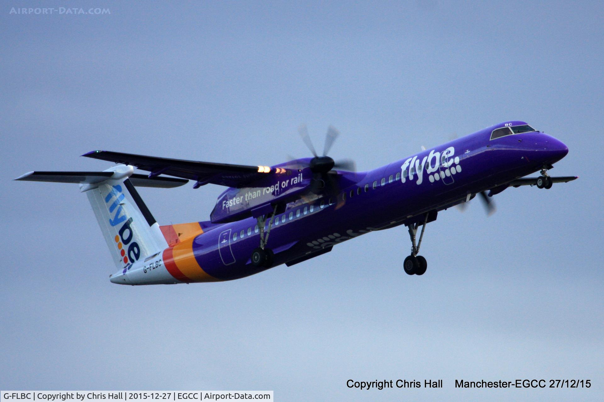 G-FLBC, 2009 De Havilland Canada DHC-8-402Q Dash 8 C/N 4257, flybe