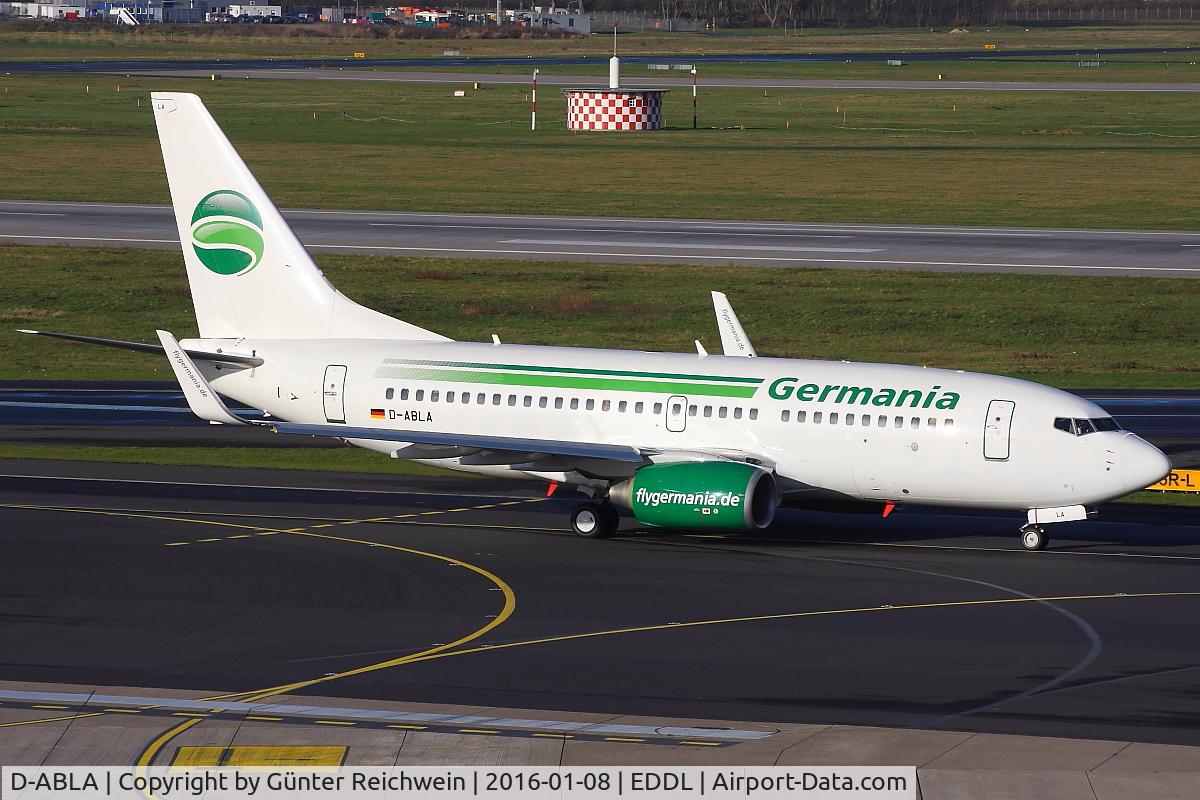D-ABLA, 2007 Boeing 737-76J C/N 36114, Departing