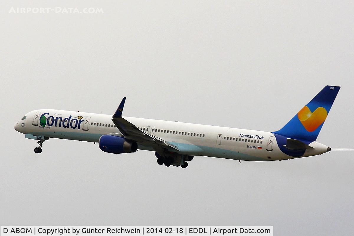 D-ABOM, 2000 Boeing 757-330 C/N 29022, Departing