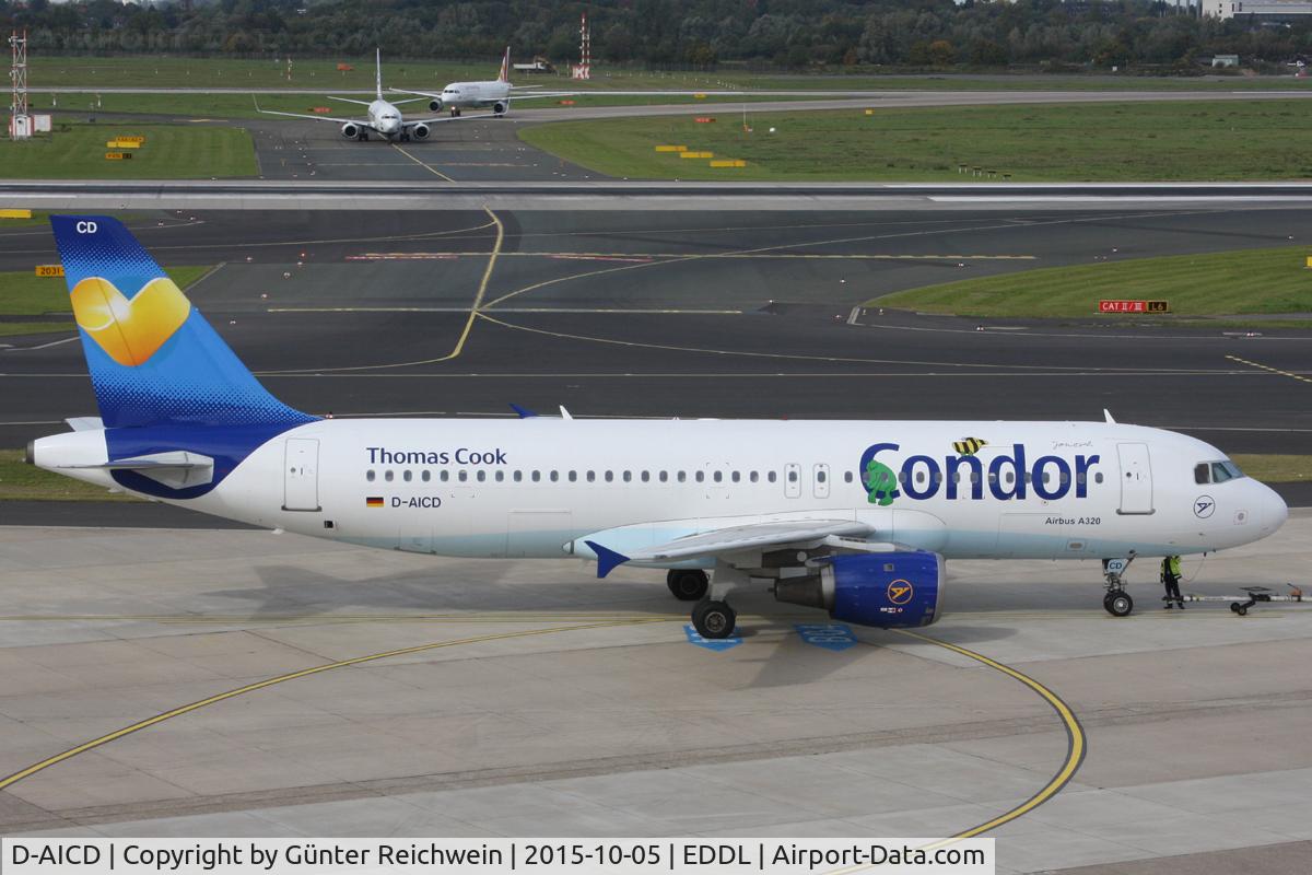 D-AICD, 1998 Airbus A320-212 C/N 0884, Taxiing