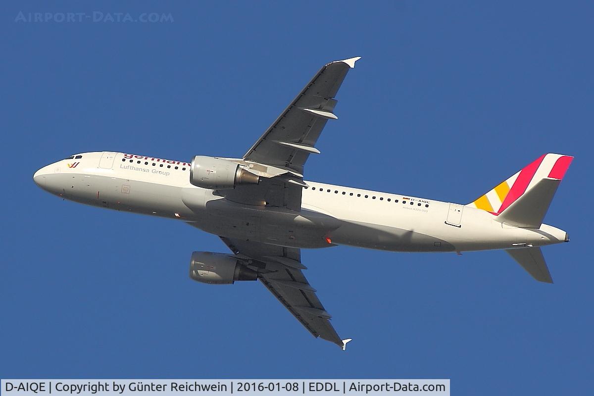 D-AIQE, 1991 Airbus A320-211 C/N 0209, Climbing