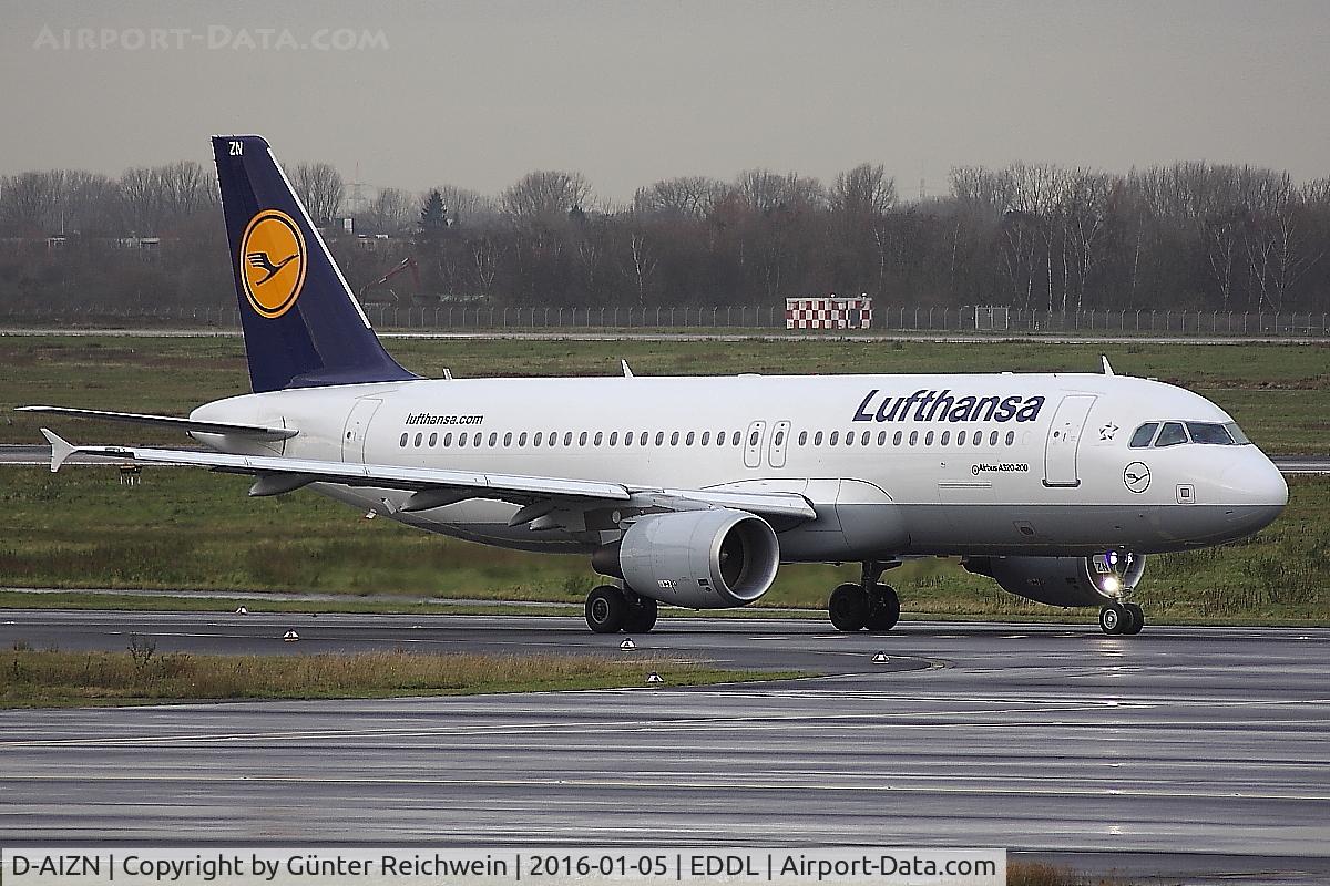 D-AIZN, 2012 Airbus A320-214 C/N 5425, Departing