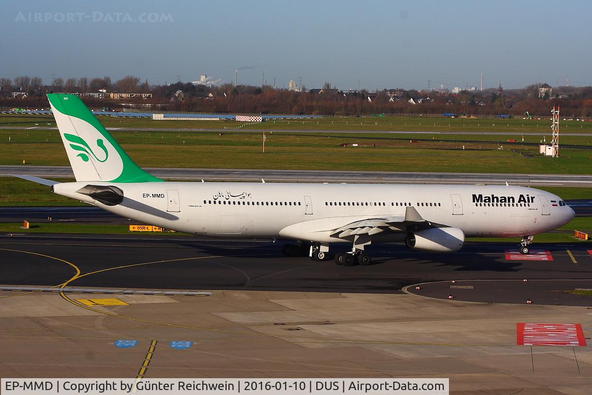 EP-MMD, 1997 Airbus A340-313 C/N 164, Taxiing