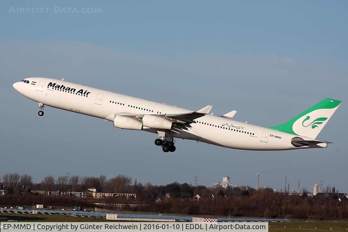 EP-MMD, 1997 Airbus A340-313 C/N 164, Climbing