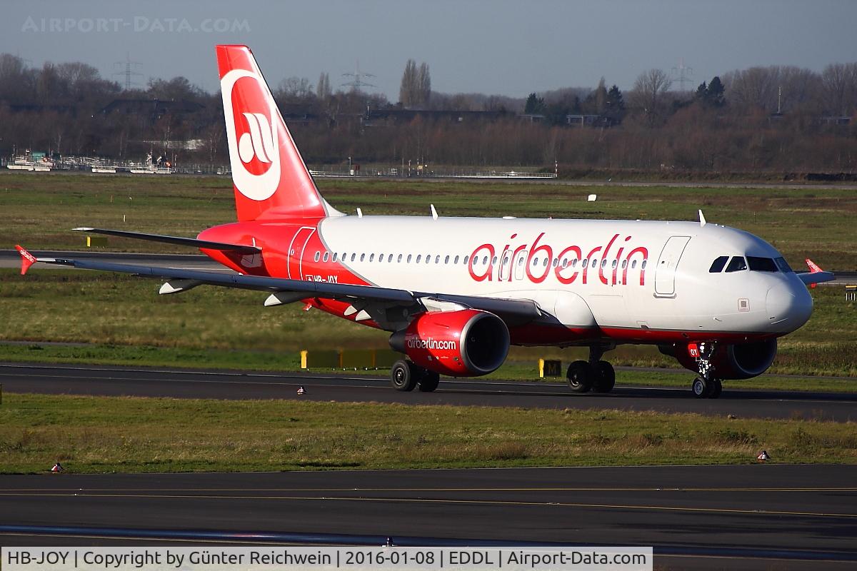 HB-JOY, 2007 Airbus A319-111 C/N 3245, Arriving
