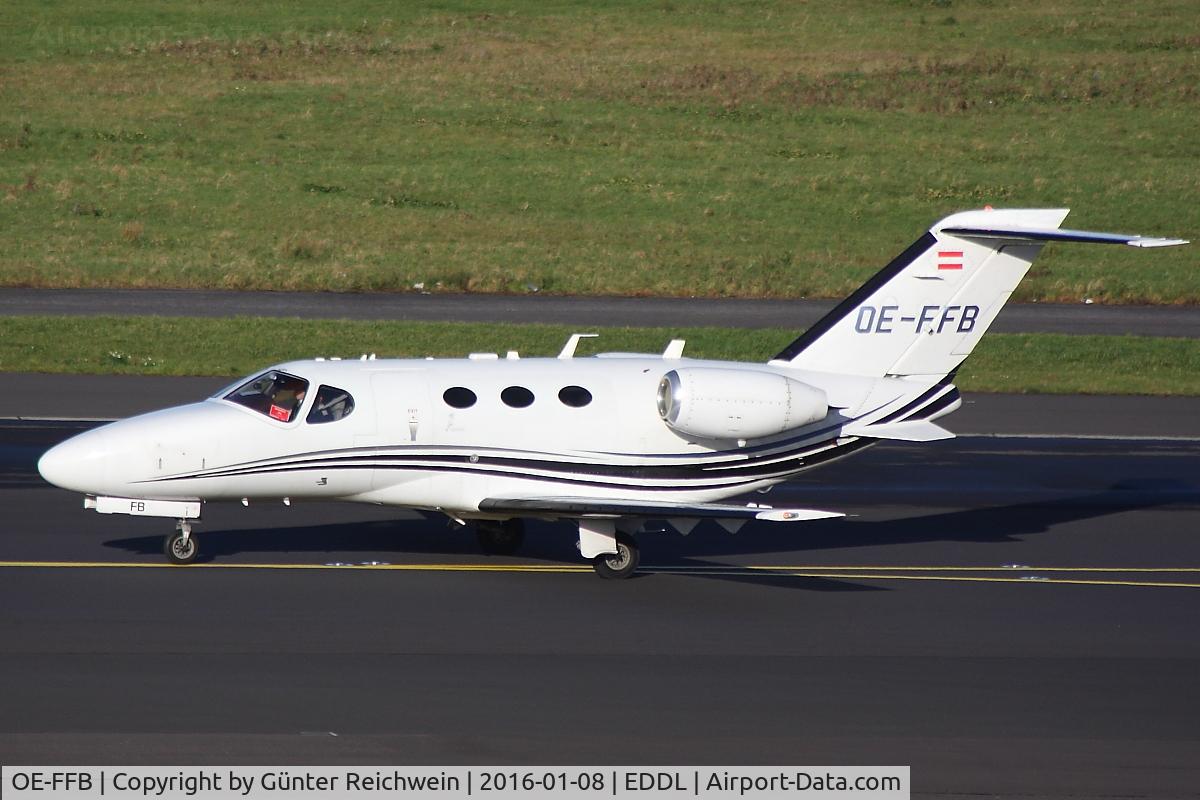 OE-FFB, 2008 Cessna 510 Citation Mustang Citation Mustang C/N 510-0065, Arriving