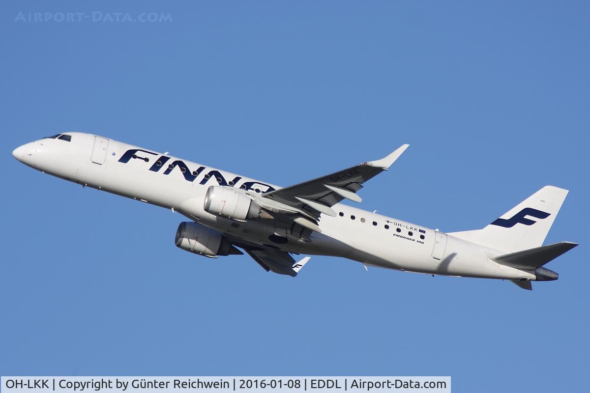 OH-LKK, 2007 Embraer 190LR (ERJ-190-100LR) C/N 19000127, Climbing