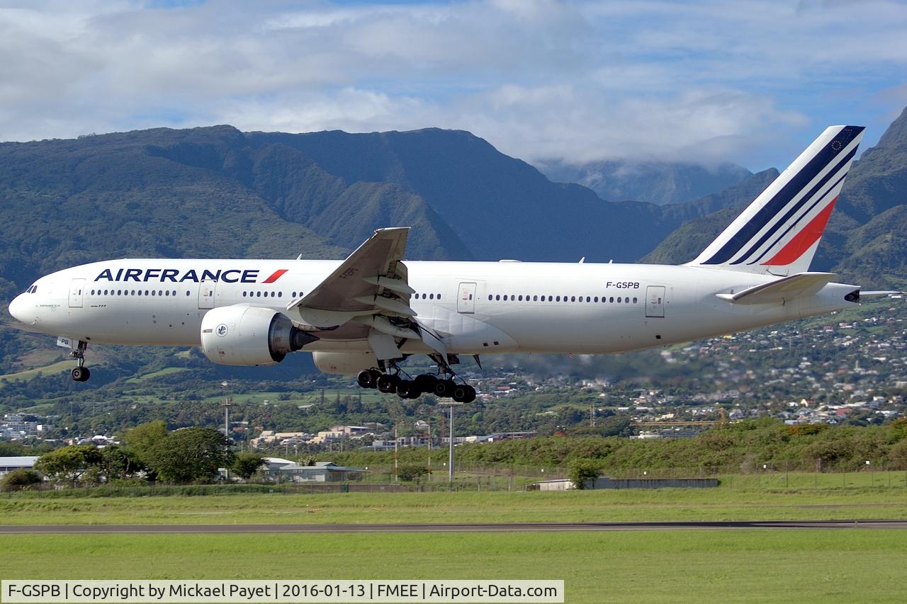 F-GSPB, 1998 Boeing 777-228/ER C/N 29003, Arriving from Paris-Orly ...